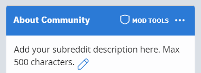 subreddit mod tools