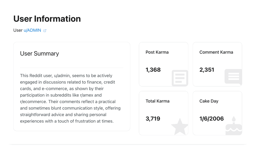 key stats when analyzing reddit users key stats when analyzing reddit users